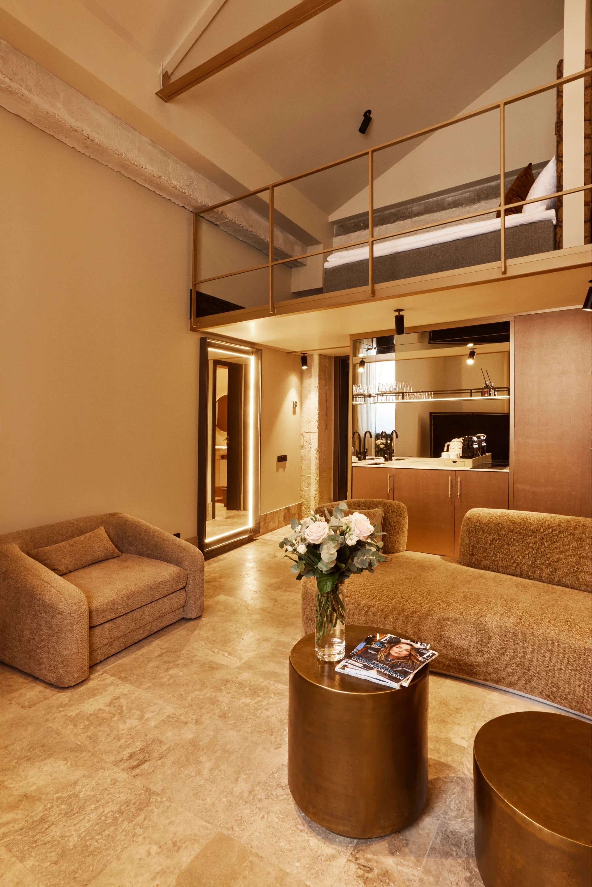One-Bedroom Apartment with Terrace